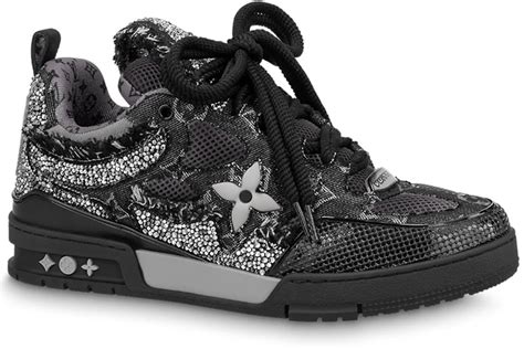 swarovski crystal louis vuitton sneakers|LV Trainer Sneaker .